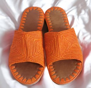 Sandalias de rafia con puntadas de palma - Product Image 2