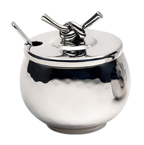 Bol à sucre et à sel en métal pour usage professionnel en cuisine, provenant d'un fabricant et fournisseur indien, élégant et robuste pour les restaurants - Product Image 1