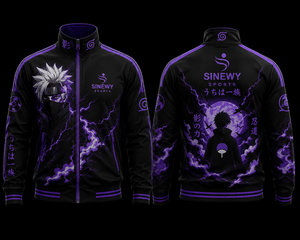 Conjunto Deportivo Premium de Invierno con Estampado de Anime Shinobi Shadow de Sinewy Sports, Diseño 2 en 1 para Unisex - Product Image 3