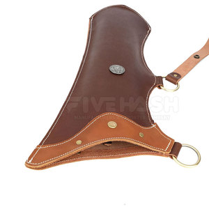 Alfiletero de cuero elegante para hombre, duradero, de construcción robusta, con cinturón ajustable, ligero, para deportes y entrenamiento al aire libre - Product Image 5