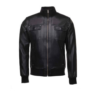 Online Best Selling Winter Wear Custom Collar <b>Men</b> <b>Leather</b> <b>Jackets</b> Wholesale Price <b>Men</b> <b>Leather</b> <b>Jackets</b> - Product Image 1