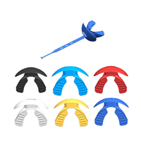 Protège-dents de football américain et de rugby personnalisé avec logo, pour sports de plein air, avec sangles, protection des dents et des gencives pour enfants et adultes