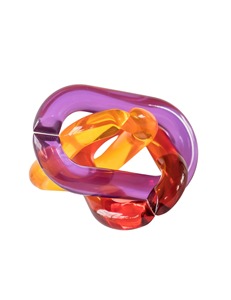 Chaîne murale décorative en résine premium pour une décoration intérieure élégante, sculpture murale artistique en résine époxy pour salon moderne - Product Image 6