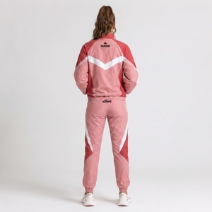 <b>Women</b> <b>Windbreaker</b> Tracksuit Outdoor Sports Jacket Elastic Waist Pants Two Piece Comfortable Athletic Wear For <b>Women</b> - Product Image 6