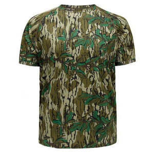 T-shirt Bottomland pour homme, respirant, camouflage, randonnée, chasse, voyages, motif Bottomland, avec logo personnalisé - Product Image 1