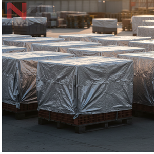 Bâche de protection imperméable pour briques de construction extérieures, sur mesure, pour le stockage et la protection des briques sur les chantiers - Product Image 3