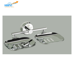 Support à Savon Double Premium Moderne Collection Arion Écologique pour Comptoirs de Salle de Bain, Éviers de Cuisine et Chambres d'Hôtel - Product Image 5