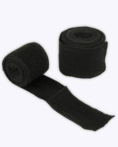 Bandages de boxe en coton noir haute élasticité pour l'entraînement toutes saisons - Product Image 5