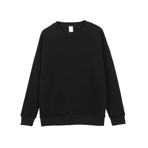 Custom Logo 330GSM Sweatshirts High Quality Basics Long Sleeve Vintage 100% Cotton <b>Fleece</b> Blank Plain Men Sweatshirt 2025 - Product Image 6