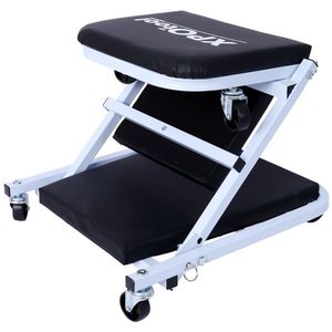 เบาะนอนซ่อมรถยนต์แบบเตี้ย 36 นิ้ว รุ่น Z Creeper Seat Low Profile Garage Gift รับน้ำหนักได้ 300 ปอนด์ ล้อ 6 ล้อ อุปกรณ์ซ่อมรถยนต์ เครื่องมือช่าง 2 in 1 ของขวัญ - Product Image 3