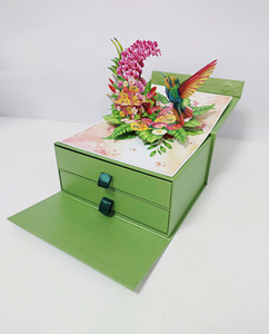 กล่องแข็งแบบเคลือบด้านสไตล์ Raphe ทำจากกระดาษอาร์ต รีไซเคิลได้ พิมพ์ออฟเซ็ต รองรับ OEM  รับผลิตตามแบบ กล่องของขวัญทำมือ - Product Image 5