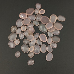 Cuarzo Rosa Natural de Alta Calidad, Corte Brillante Redondo, Piedra Preciosa Suelta para Fabricación de Joyas, Pedido al por Mayor - Product Image 2
