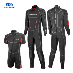 Combinaison de plongée semi-sèche professionnelle 2 pièces pour femme - Épaisseur 5/5mm ou 7/5mm avec veste intégrée, équipement de plongée de qualité supérieure, fabrication OEM/ODM - Product Image 1