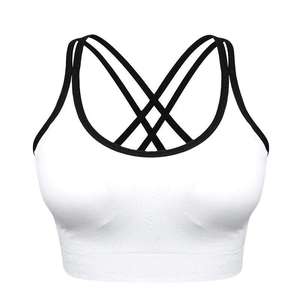 Sujetadores deportivos para mujer, para yoga, entrenamiento, tallas grandes S-2XL, para correr, gimnasio, tops transpirables, con efecto push-up, para fitness, yoga y deportes. - Product Image 5