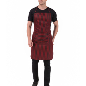 Delantal de camarero sin mangas de alta calidad, reutilizable, largo, con múltiples bolsillos, transpirable, lavable a máquina, de lona resistente. - Product Image 6