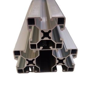 Perfil de Extrusión de Aluminio con Ranura en T de 40x40 mm, Aleación 6063/6061, Estructura Industrial con Tratamiento de Superficie Personalizado, Longitud de 6 m - Product Image 3