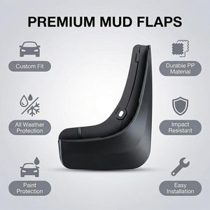 Guardabarros para Toyota Hilux Vigo 4WD 2005-2014, Protección contra Salpicaduras, Mantiene la Carrocería Limpia, Preserva el Acabado de la Pintura - Product Image 4