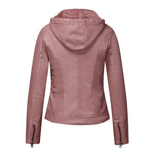 Veste en cuir d'agneau véritable pour femmes, style bomber court respirant, tendance pour le printemps, vente en gros - Product Image 6