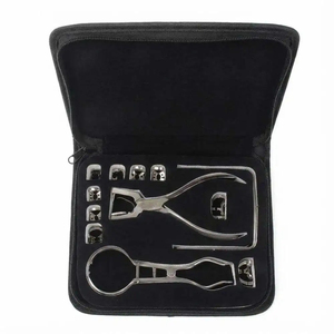 Kit de 12 Piezas para Dique de Goma Dental Manual, Instrumentos de Odontología Ligeros de Acero Inoxidable de Alta Calidad, Juego de Herramientas Quirúrgicas - Product Image 2