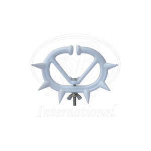 Rizbro International - Clip Nasal Antisución Reutilizable para Terneros Pequeños, Plástico Blanco con Acabado Mate, Certificado ISO y CE - Product Image 1