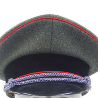 Nouveauté 2026 : Casquettes à visière allemandes vintage en laine de la Seconde Guerre mondiale, de haute qualité, conformes aux exigences du client, avec logo, prix de gros, OEM, prix abordable