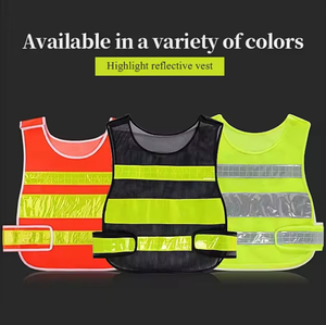 Gilet de sécurité réfléchissant personnalisé, vêtements de travail haute visibilité avec bande réfléchissante pour les travailleurs du bâtiment - Product Image 4