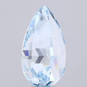 Diamant de laboratoire vert vif fantaisie de qualité supérieure, taille poire, certifié IGI, CVD, diamant en vrac, haute clarté, pierre de qualité supérieure pour la fabrication de bijoux. - Product Image 4