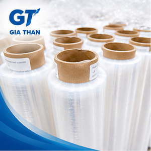 LLDPE Transparent Stretch Film 200m 50cm Moisture Proof Easy-to-Use Protective Soft Packaging <b>Pallets</b> for Many Products Casting - Product Image 1