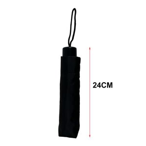 Paraguas Manual Plegable de Tres Secciones, Resistente al Viento, con 8 Varillas, 190T, Diseño Clásico, para Regalos Empresariales y Viajes - Product Image 4