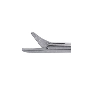 Tijeras de microcirugía ENT manuales de acero inoxidable autoclavables con certificación CE, modelo MI-143, Clase II ISO13485, para pólipos del oído medio - Product Image 2