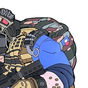 Parche de PVC al por Mayor, Material de PVC Flexible de Alta Calidad con Logotipo Personalizado, Relieve 3D y Diseño Personalizado - Product Image 4