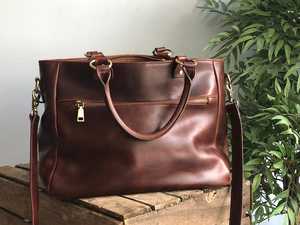 Sac à main pour ordinateur portable en cuir Crazy Horse vintage de luxe pour homme, sac de voyage à bandoulière de créateur, sac fourre-tout de bureau LTB-0257 - Product Image 4