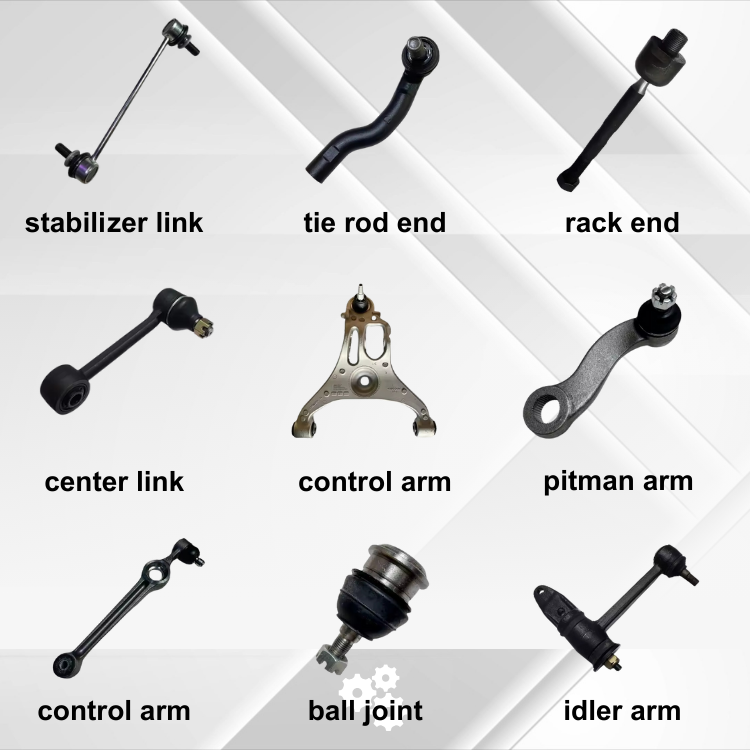 New 8-94237-366-1 Aluminum Steels Steering Center Link (Black