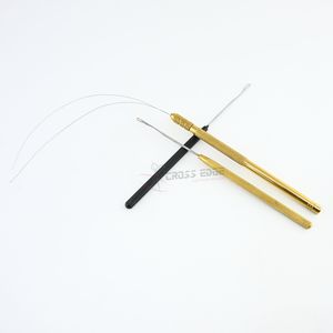 Premium Hair Extension Loop and <b>Hook</b> <b>Tool</b> Micro Ring Needle Threader for Nano Beads Quick Installation Salon Supplies - Product Image 1