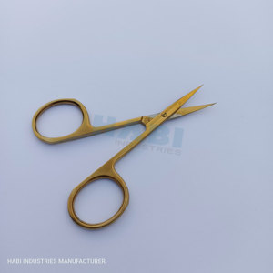 Customized Stainless Steel Curved Blade <b>Cuticle</b> <b>Scissors</b> Manicure Shears Right-Handed Durable Nail Art Dead Skin Remover - Product Image 5