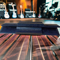 Aksesori Premium untuk instrumen bersenar kualitas tinggi Pick Bridge eboni untuk Gitar Klasik & instrumen lainnya