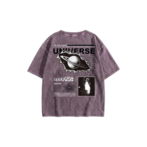 Men's Graphic Print T-<b>Shirts</b> <b>Y2k</b> Short Sleeve Oversized Crew Neck Vintage Tees Streetwear Baggy Summer Tops - Product Image 1