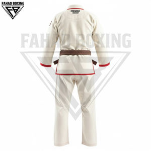 Nuevo Producto 2026 de Calidad Premium, Servicio OEM ODM, Ribete Rojo en Contraste, Impreso, Transpirable y Ligero, para Karate y Artes Marciales - Product Image 2