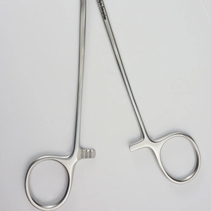 Pince hémostatique équipement de microchirurgie de précision Instrument médical procédures médicales Adson 18.5 cm acier inoxydable incurvé - Product Image 4