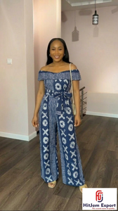 Tissu en coton imprimé africain vibrant style Ankara pour la confection de robes, l'artisanat et la mode traditionnelle textile du Cameroun - Product Image 5