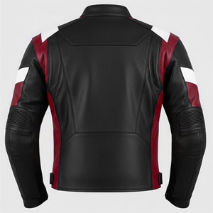 Chaqueta de Motociclista Moderna con Estampado para Hombre, Talla Grande, Impermeable y Transpirable, con Material de Poliéster/Algodón - Product Image 2