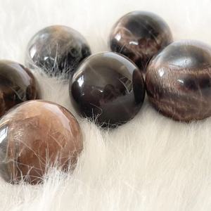 Wholesale Hot Selling Quality Natural Gemstone Ball Black Sunstone Backbone <b>Crystal</b> <b>Sphere</b> Natural Gemstone Pendant Jewelry - Product Image 5