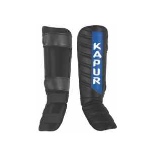 Protections de tibia pour l'entraînement aux arts martiaux avec protection du cou-de-pied, sangles réglables, équipement durable pour le kickboxing, le sparring et la compétition - Product Image 3