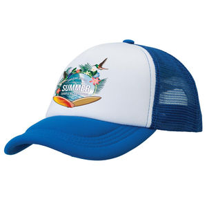 Gorra Trucker Deportiva Personalizada de 5 Paneles para Papá, 100% Algodón, Logotipo Bordado, Malla de Gamuza Negra de Calidad, Gorra Trucker para Exteriores - Product Image 5