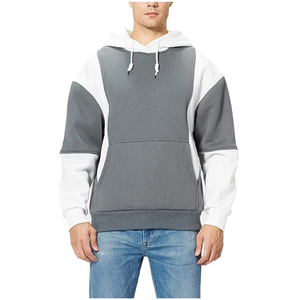 Sudadera con Capucha Básica para Hombre, Holgada, de Felpa, con Bolsillo Delantero, Suave y Cómoda, Corte Regular, Ropa de Invierno, 100% Algodón - Product Image 6