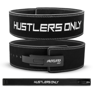 Ceinture de musculation en cuir suédé avec boucle à levier, 13 mm, sangle réglable, légère, soutien du dos, pour la musculation, la remise en forme, le bodybuilding, la force - Product Image 1