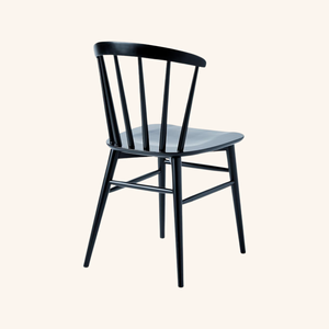 Chaise de salle à manger en teck massif pour hôtel et mobilier de café - Product Image 3