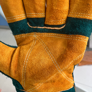 Gants de soudage anti-morsure Veekend Bazar pour animaux de compagnie, 60CM/45CM, coque en cuir, entièrement doublés, anti-rayures, ignifuges, personnalisables - Product Image 3