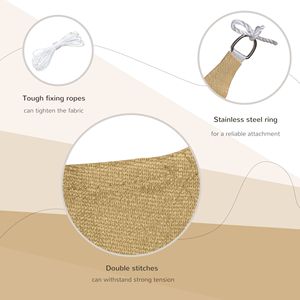 Tenda Parasole Rettangolare Portatile da Esterno 20x13 per Patio, con Rete e Protezione Solare - Product Image 5