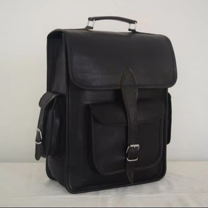 กระเป๋าเป้สะพายหลังหนังแท้กันน้ำสำหรับเดินทาง รุ่นวินเทจ คุณภาพสูง ป้องกันการโจรกรรม รุ่น LBP-0405 - Product Image 1